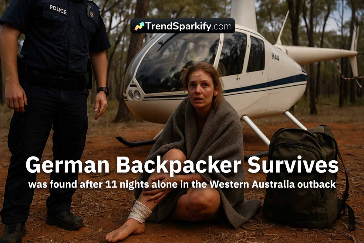 German Backpacker Survives 11 Wild Nights